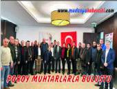 POROY MUHTARLARLA BULUTU